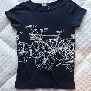 Girls Bicycle Print Top